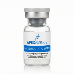Home Bacteriostatic water containing 0.9% (9 mg/mL) benzyl alcohol 3ml vial from Apex Aminos