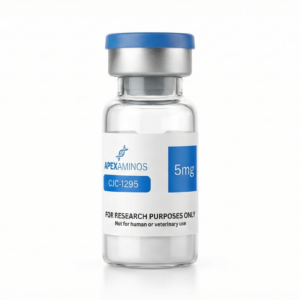 CJC-1295 No DAC 5mg lyophilized peptide vials from Apex Aminos Canada.